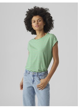 Vero Moda T-Shirt Ava 10284469 Zielony Regular Fit ze sklepu MODIVO w kategorii Bluzki damskie - zdjęcie 182637312