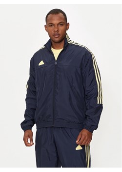 adidas Kurtka przejściowa House of Tiro IW3579 Granatowy Loose Fit ze sklepu MODIVO w kategorii Kurtki męskie - zdjęcie 182637371