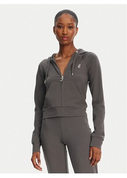 Juicy Couture Bluza Ola JCWAS125310 Szary Slim Fit ze sklepu MODIVO w kategorii Bluzy damskie - zdjęcie 182637460