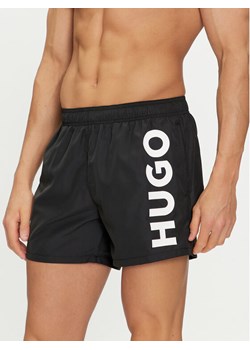 Hugo Szorty kąpielowe Abas 50513979 Czarny Regular Fit ze sklepu MODIVO w kategorii Kąpielówki - zdjęcie 182637462