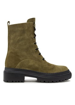 Pollini Trapery SA21104G1LTN0105 Zielony ze sklepu MODIVO w kategorii Botki - zdjęcie 182637473