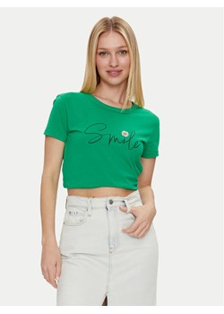 JDY T-Shirt Michigan 15311702 Zielony Regular Fit ze sklepu MODIVO w kategorii Bluzki damskie - zdjęcie 182637484