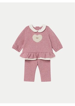 Mayoral Komplet bluzka i legginsy 2507 Różowy Regular Fit ze sklepu MODIVO w kategorii Odzież dla niemowląt - zdjęcie 182637522