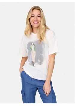 ONLY T-Shirt Melina 15342876 Biały Regular Fit ze sklepu MODIVO w kategorii Bluzki damskie - zdjęcie 182637531