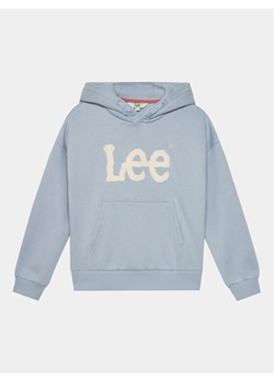Lee Bluza Wobbly Graphic LEG5124 Niebieski Regular Fit ze sklepu MODIVO w kategorii Bluzy chłopięce - zdjęcie 182637584