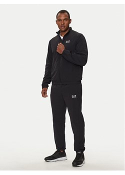 EA7 Emporio Armani Dres 6DPV05 PNFWZ 1200 Czarny Regular Fit ze sklepu MODIVO w kategorii Dresy męskie - zdjęcie 182637594