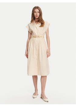 TWINSET Sukienka koszulowa 251TT2102 Różowy Loose Fit ze sklepu MODIVO w kategorii Sukienki - zdjęcie 182637612