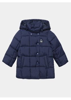 United Colors Of Benetton Kurtka zimowa 2WU0GN01H Granatowy Regular Fit ze sklepu MODIVO w kategorii Kurtki chłopięce - zdjęcie 182637731