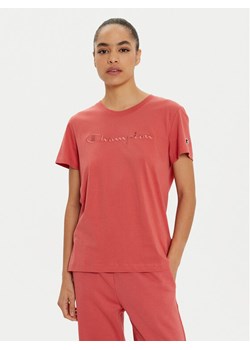 Champion T-Shirt 117650 Czerwony Slim Fit ze sklepu MODIVO w kategorii Bluzki damskie - zdjęcie 182637732