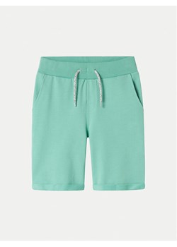 NAME IT Szorty sportowe 13201050 Zielony Regular Fit ze sklepu MODIVO w kategorii Spodenki chłopięce - zdjęcie 182637740