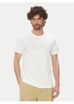 La Martina T-Shirt Anselm MARG31 JS206 Biały Regular Fit ze sklepu MODIVO w kategorii T-shirty męskie - zdjęcie 182637762