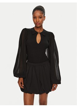 Munthe Bluzka 244160424471 Czarny Regular Fit ze sklepu MODIVO w kategorii Bluzki damskie - zdjęcie 182637961
