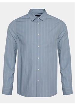 Sisley Koszula 5B8SSQ03A Niebieski Regular Fit ze sklepu MODIVO w kategorii Koszule męskie - zdjęcie 182638030