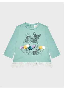 Original Marines Bluzka DISNEY DCAV1567NF Zielony Regular Fit ze sklepu MODIVO w kategorii Bluzki dziewczęce - zdjęcie 182638071