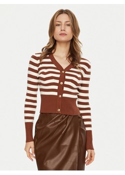 Fracomina Kardigan FS24WT8005K459N8 Brązowy Slim Fit ze sklepu MODIVO w kategorii Swetry damskie - zdjęcie 182638211