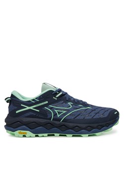 Mizuno Buty do biegania Wave Mujin 10 J1GJ2470 Granatowy ze sklepu MODIVO w kategorii Buty sportowe męskie - zdjęcie 182638233