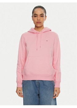 Tommy Jeans Bluza DW0DW19958 Różowy Regular Fit ze sklepu MODIVO w kategorii Bluzy damskie - zdjęcie 182638261