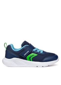 Geox Sneakersy J Sprintye J36GBA 01454 CF43U D Granatowy ze sklepu MODIVO w kategorii Buty sportowe dziecięce - zdjęcie 182638293