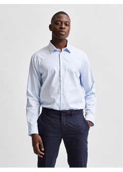 Selected Homme Koszula 16080200 Błękitny Slim Fit ze sklepu MODIVO w kategorii Koszule męskie - zdjęcie 182638324