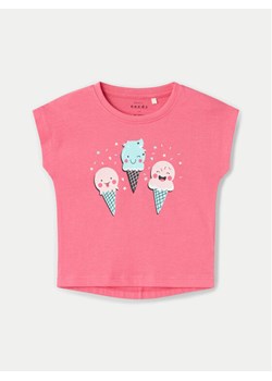 NAME IT T-Shirt Vigea 13228175 Różowy Regular Fit ze sklepu MODIVO w kategorii Bluzki dziewczęce - zdjęcie 182638452