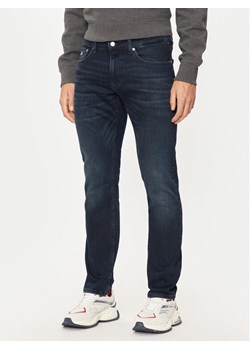 Tommy Jeans Jeansy Scanton DM0DM20386 Granatowy Slim Fit ze sklepu MODIVO w kategorii Jeansy męskie - zdjęcie 182638504