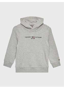 Tommy Hilfiger Bluza Essential KS0KS00213 Szary Regular Fit ze sklepu MODIVO w kategorii Bluzy chłopięce - zdjęcie 182638604