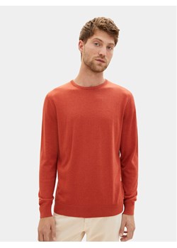 Tom Tailor Sweter 1027661 Czerwony Regular Fit ze sklepu MODIVO w kategorii Swetry męskie - zdjęcie 182638650