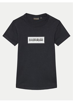 Napapijri T-Shirt S-Chamois NP0A4HYL M Czarny Regular Fit ze sklepu MODIVO w kategorii T-shirty chłopięce - zdjęcie 182638663