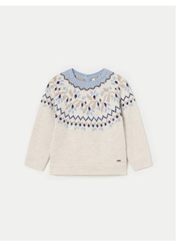 Mayoral Sweter 2323 Beżowy Regular Fit ze sklepu MODIVO w kategorii Bluzy i swetry - zdjęcie 182638681