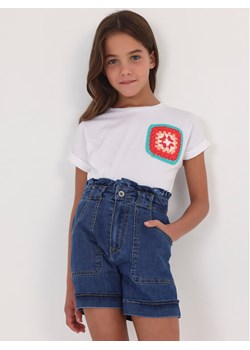 Mayoral T-Shirt 6047 Biały ze sklepu MODIVO w kategorii Bluzki dziewczęce - zdjęcie 182638683