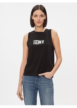 DKNY Sport Top DP2T5892 Czarny Classic Fit ze sklepu MODIVO w kategorii Bluzki damskie - zdjęcie 182638834