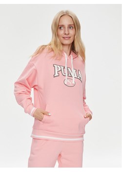 Puma Bluza Puma Squad 621489 Różowy Regular Fit ze sklepu MODIVO w kategorii Bluzy damskie - zdjęcie 182638841