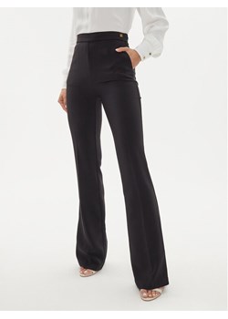 Elisabetta Franchi Spodnie materiałowe PA-030-46E2-V250 Czarny Regular Fit ze sklepu MODIVO w kategorii Spodnie damskie - zdjęcie 182638864