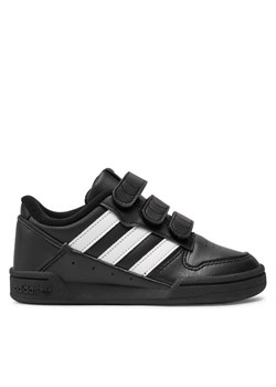 adidas Sneakersy Team Court 2 Str Cf C ID6633 Czarny ze sklepu MODIVO w kategorii Buty sportowe dziecięce - zdjęcie 182638900