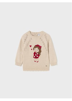 Mayoral Sweter 2.309 Beżowy Regular Fit ze sklepu MODIVO w kategorii Swetry dziewczęce - zdjęcie 182638981