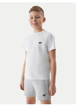 4F Szorty sportowe 4FJWSS24TSHOM272 Szary Regular Fit ze sklepu MODIVO w kategorii Spodenki chłopięce - zdjęcie 182638992
