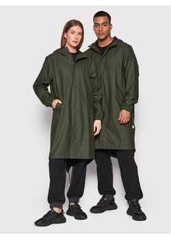 Rains Kurtka przeciwdeszczowa Unisex 18140 Zielony Regular Fit ze sklepu MODIVO w kategorii Kurtki męskie - zdjęcie 182639002