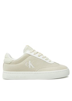 Calvin Klein Jeans Sneakersy Classic Cupsole Low Mix Mg Wn YW0YW01636 Écru ze sklepu MODIVO w kategorii Buty sportowe damskie - zdjęcie 182639020