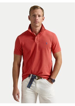 Polo Ralph Lauren Polo 710536856443 Czerwony Slim Fit ze sklepu MODIVO w kategorii T-shirty męskie - zdjęcie 182639064