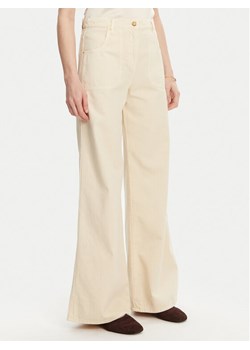 Luisa Spagnoli Jeansy Ali 541943 Beżowy Flare Fit ze sklepu MODIVO w kategorii Jeansy damskie - zdjęcie 182639132