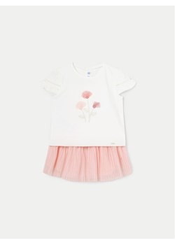 Mayoral Komplet t-shirt i spódniczka 1932 Różowy Regular Fit ze sklepu MODIVO w kategorii Komplety niemowlęce - zdjęcie 182639142