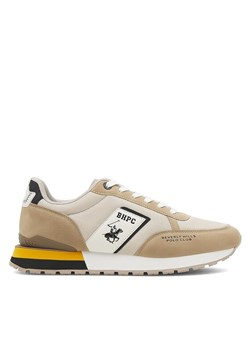 Beverly Hills Polo Club Sneakersy NICK-01 Beżowy ze sklepu MODIVO w kategorii Buty sportowe męskie - zdjęcie 182639270