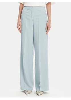 PINKO Spodnie materiałowe Pergamino 100331 A20Q Błękitny Regular Fit ze sklepu MODIVO w kategorii Spodnie damskie - zdjęcie 182639284