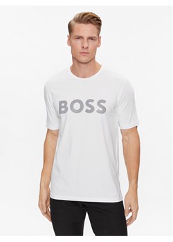 Boss T-Shirt Tee 8 50501195 Biały Regular Fit ze sklepu MODIVO w kategorii T-shirty męskie - zdjęcie 182639324