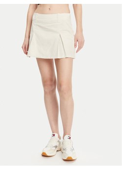 Calvin Klein Jeans Spódnica mini J20J225215 Beżowy Regular Fit ze sklepu MODIVO w kategorii Spódnice - zdjęcie 182639414