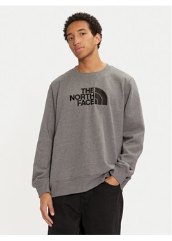 The North Face Bluza Drew Peak NF0A89EK Szary Regular Fit ze sklepu MODIVO w kategorii Bluzy męskie - zdjęcie 182639523