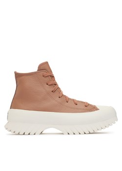 Converse Trampki Chuck Taylor All Star Lugged 2.0 A07129C Beżowy ze sklepu MODIVO w kategorii Trampki damskie - zdjęcie 182639691