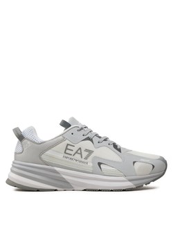 EA7 Emporio Armani Sneakersy X8X156 XK360 T550 Szary ze sklepu MODIVO w kategorii Buty sportowe męskie - zdjęcie 182639793