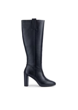 Geox Kozaki D Walk Pleasure 85 D36TFA 00043 C9999 Czarny ze sklepu MODIVO w kategorii Kozaki damskie - zdjęcie 182639980