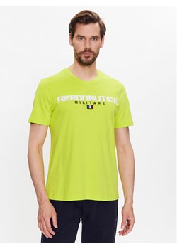 Aeronautica Militare T-Shirt 231TS2064J602 Zielony Regular Fit ze sklepu MODIVO w kategorii T-shirty męskie - zdjęcie 182640010